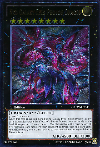 Neo Galaxy-Eyes Photon Dragon [GAOV-EN041] Ultimate Rare | Tables and Towers