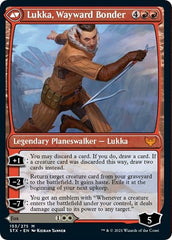 Mila, Crafty Companion // Lukka, Wayward Bonder [Strixhaven: School of Mages Prerelease Promos] | Tables and Towers