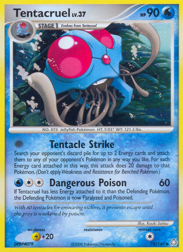 Tentacruel (75/146) [Diamond & Pearl: Legends Awakened] | Tables and Towers