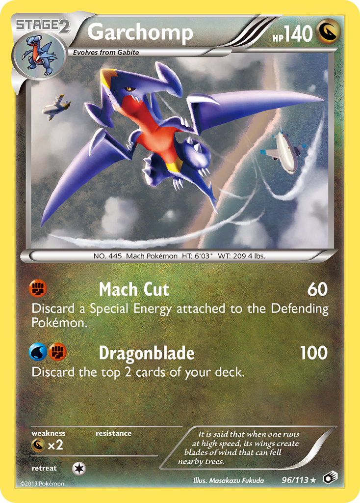 Garchomp (96/113) [Black & White: Legendary Treasures] | Tables and Towers