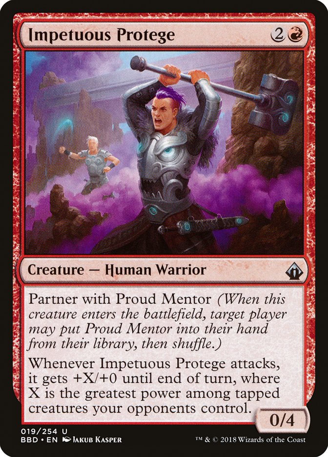 Impetuous Protege [Battlebond] | Tables and Towers