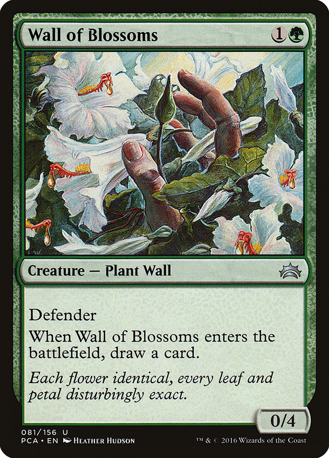 Wall of Blossoms [Planechase Anthology] | Tables and Towers