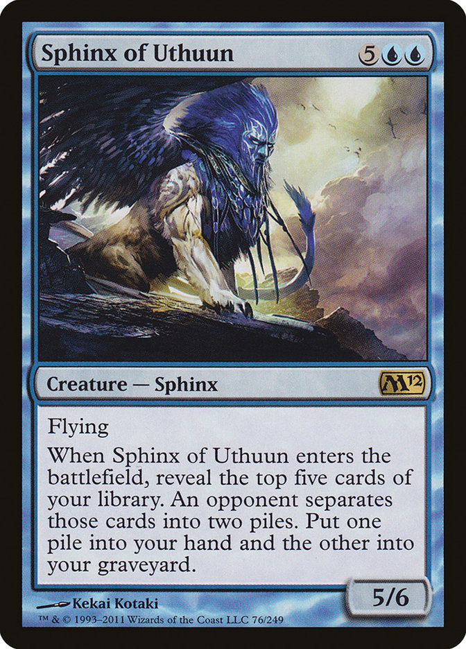 Sphinx of Uthuun [Magic 2012] | Tables and Towers