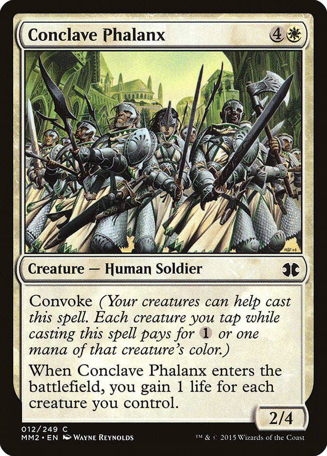 Conclave Phalanx [Modern Masters 2015] | Tables and Towers