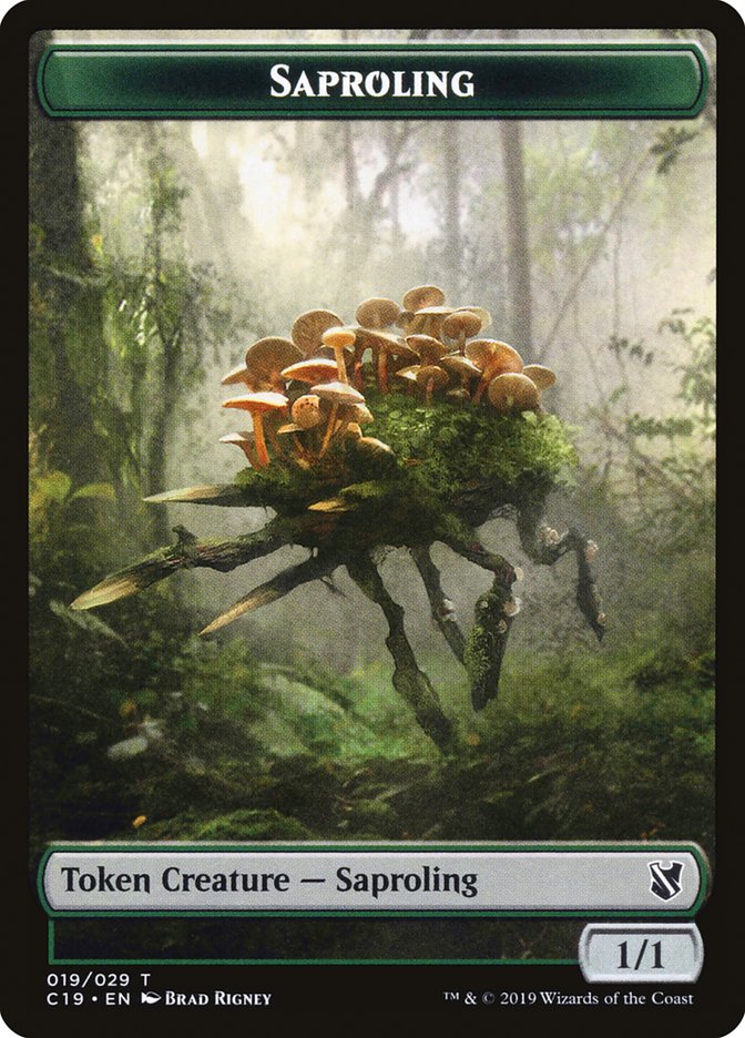 Saproling Token [Commander 2019 Tokens] | Tables and Towers