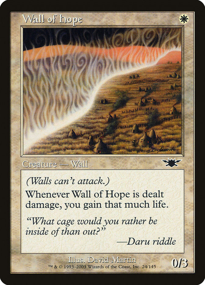 Wall of Hope [Legions] | Tables and Towers