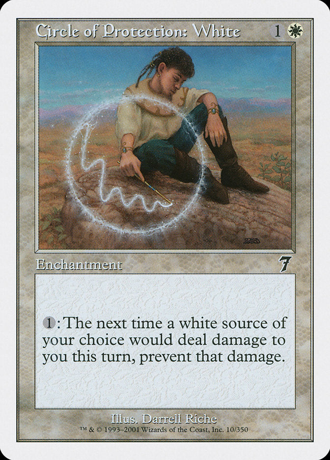 Circle of Protection: White [Seventh Edition] | Tables and Towers