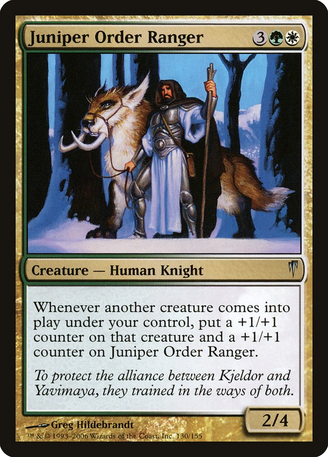 Juniper Order Ranger [Coldsnap] | Tables and Towers