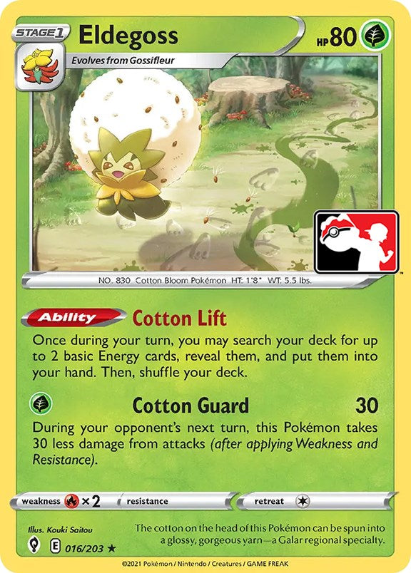 Eldegoss (016/203) [Prize Pack Series One] | Tables and Towers