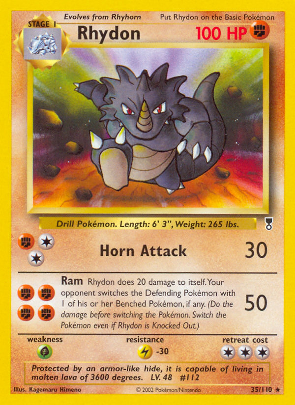 Rhydon (35/110) [Legendary Collection] | Tables and Towers