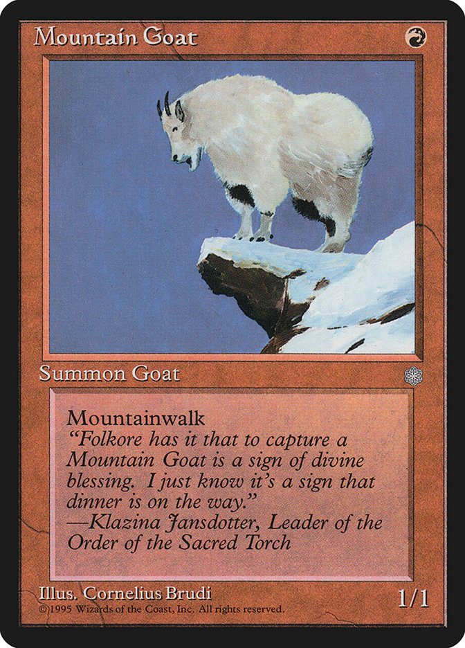 Mountain Goat [Ice Age] | Tables and Towers