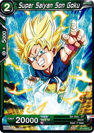 Super Saiyan Son Goku (Green) (BT5-056) [Miraculous Revival] | Tables and Towers