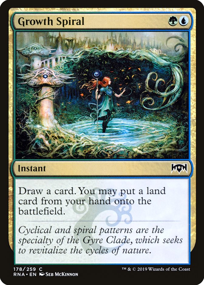 Growth Spiral [Ravnica Allegiance] | Tables and Towers