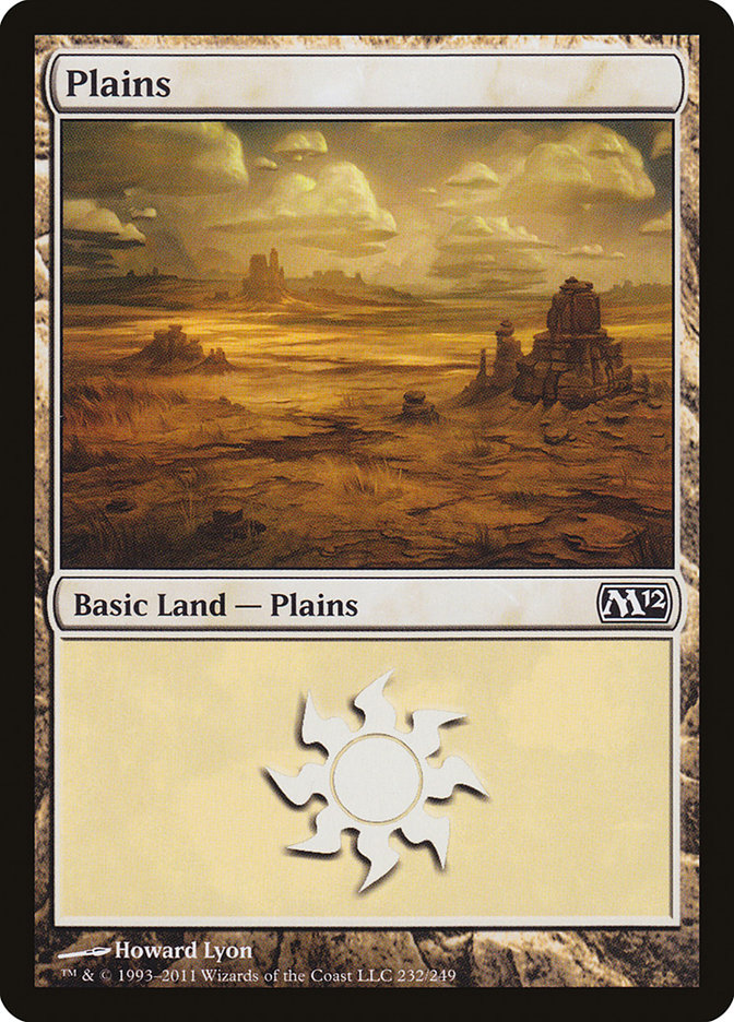 Plains (232) [Magic 2012] | Tables and Towers