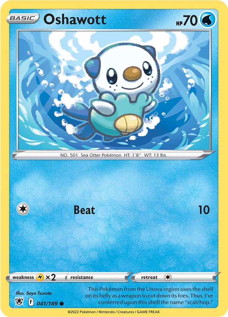 Oshawott (041/189) [Sword & Shield: Astral Radiance] | Tables and Towers