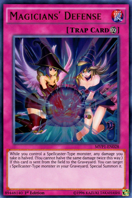 Magicians' Defense [MVP1-EN028] Ultra Rare | Tables and Towers