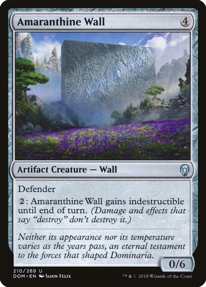 Amaranthine Wall [Dominaria] | Tables and Towers