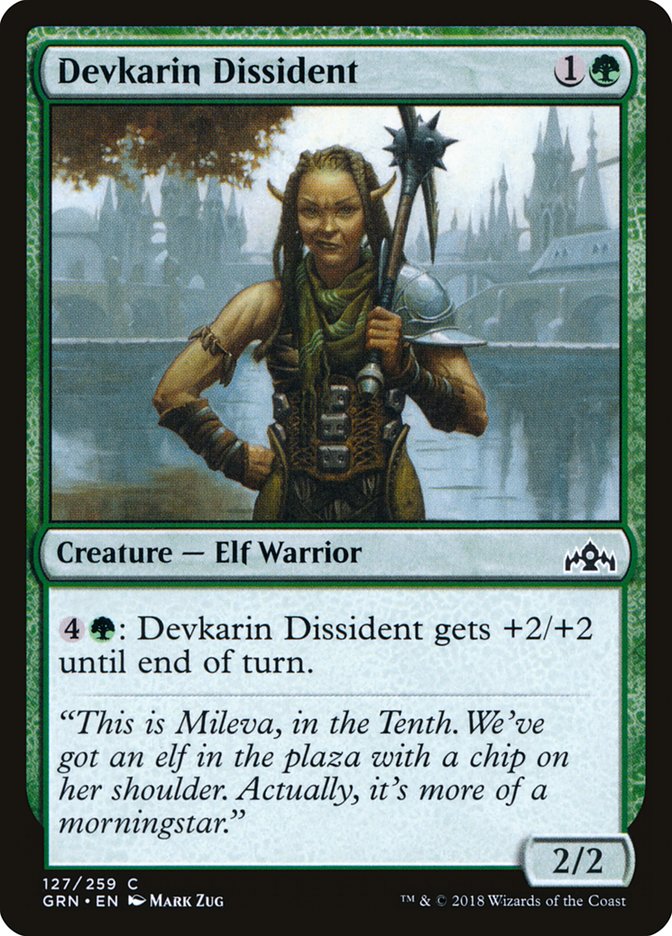 Devkarin Dissident [Guilds of Ravnica] | Tables and Towers