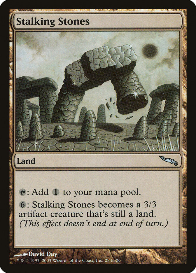 Stalking Stones [Mirrodin] | Tables and Towers