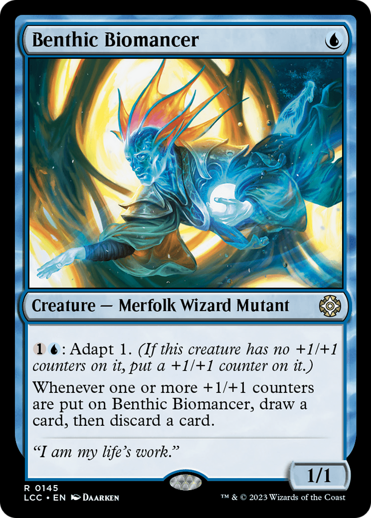 Benthic Biomancer [The Lost Caverns of Ixalan Commander] | Tables and Towers