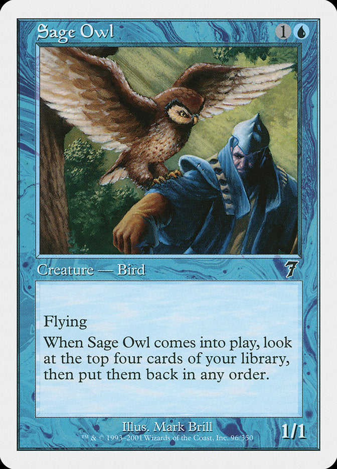 Sage Owl [Seventh Edition] | Tables and Towers