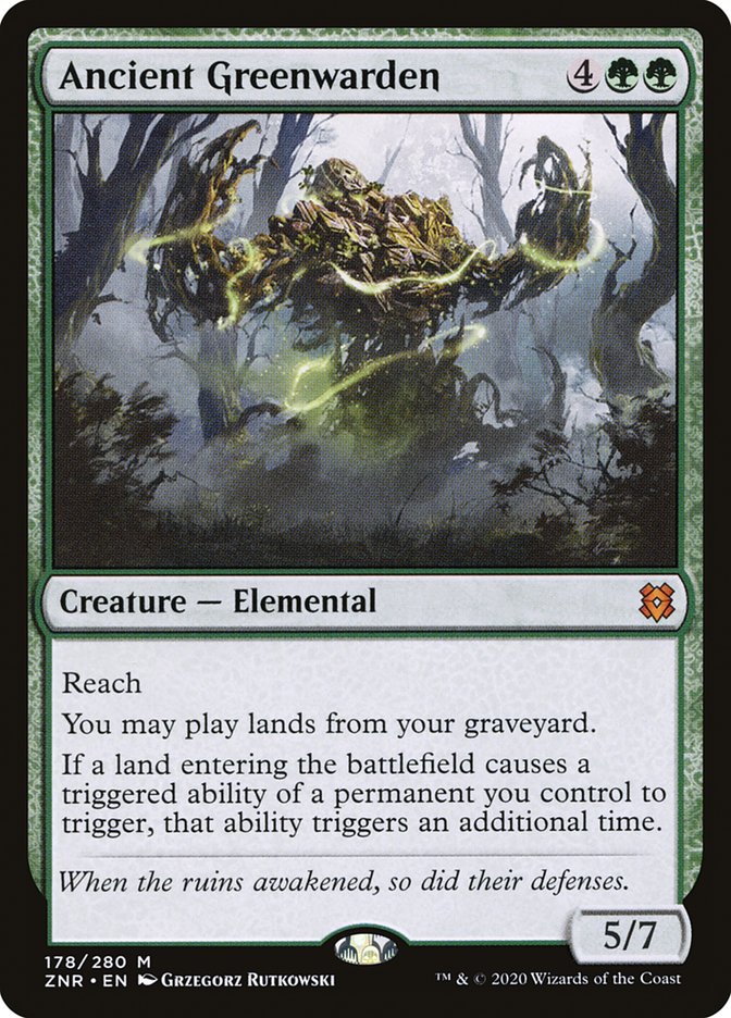 Ancient Greenwarden [Zendikar Rising] | Tables and Towers