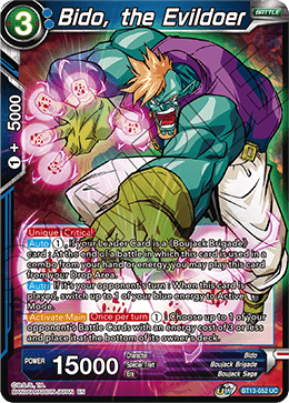 Bido, the Evildoer (Uncommon) (BT13-052) [Supreme Rivalry] | Tables and Towers