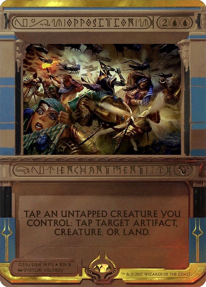 Opposition (Invocation) [Amonkhet Invocations] | Tables and Towers