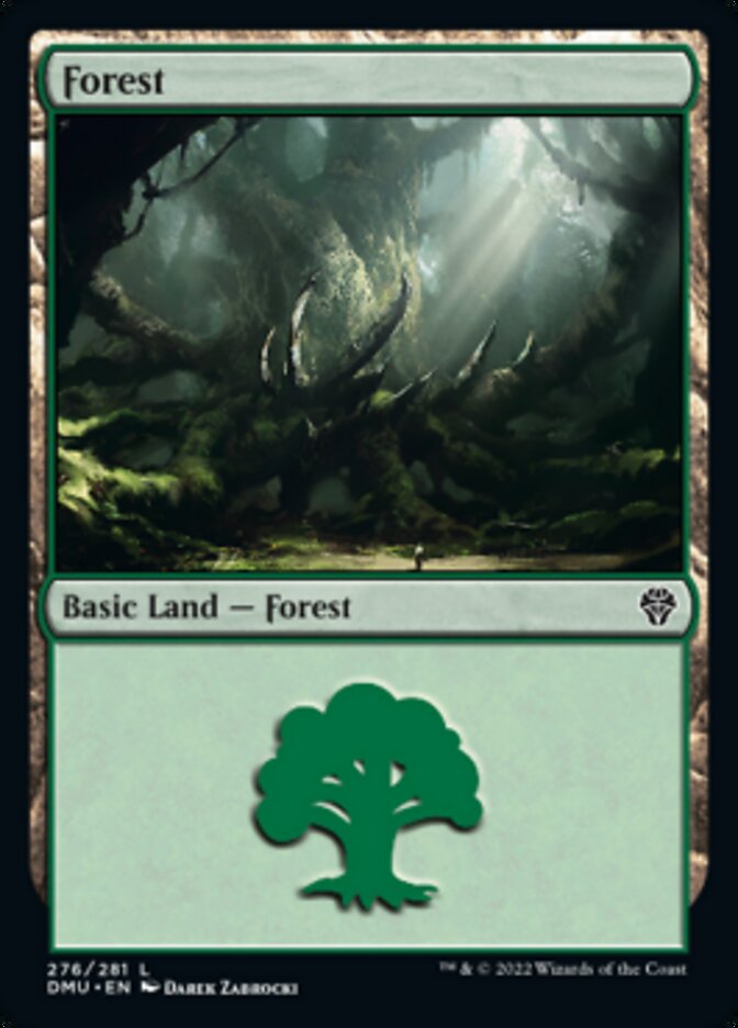 Forest (276) [Dominaria United] | Tables and Towers