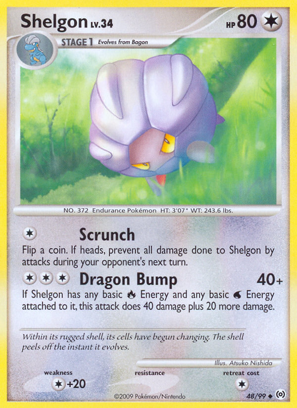 Shelgon (48/99) [Platinum: Arceus] | Tables and Towers