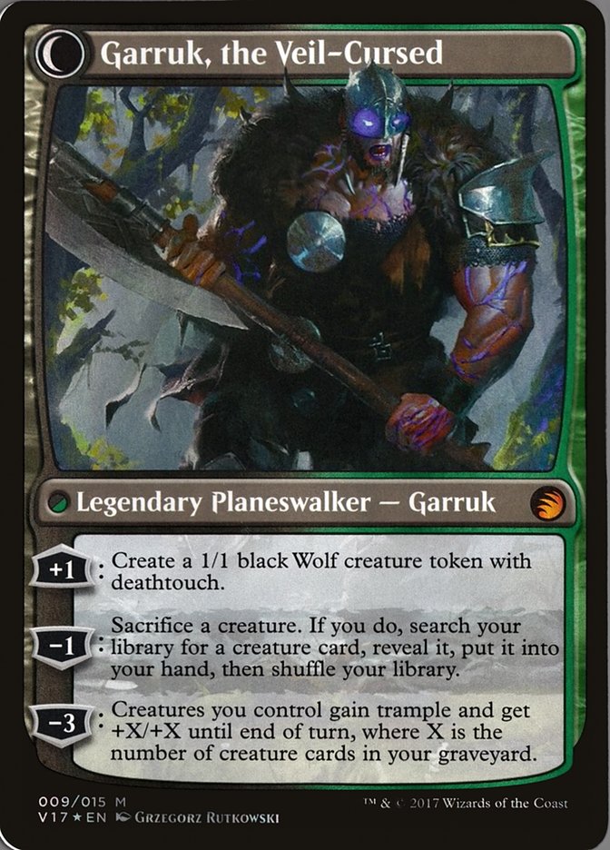 Garruk Relentless // Garruk, the Veil-Cursed [From the Vault: Transform] | Tables and Towers