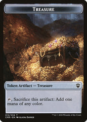 Copy (013) // Treasure Double-Sided Token [Commander Legends Tokens] | Tables and Towers