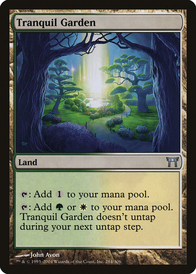 Tranquil Garden [Champions of Kamigawa] | Tables and Towers