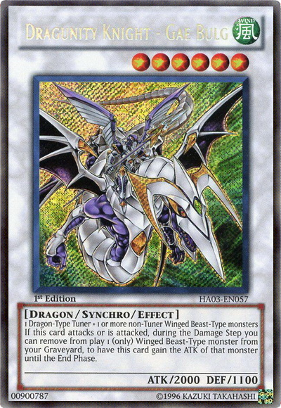 Dragunity Knight - Gae Bulg [HA03-EN057] Secret Rare | Tables and Towers