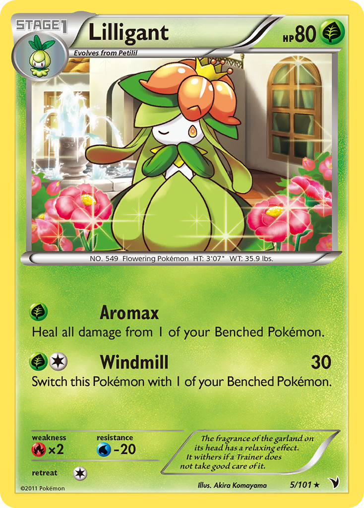 Lilligant (5/101) [Black & White: Noble Victories] | Tables and Towers