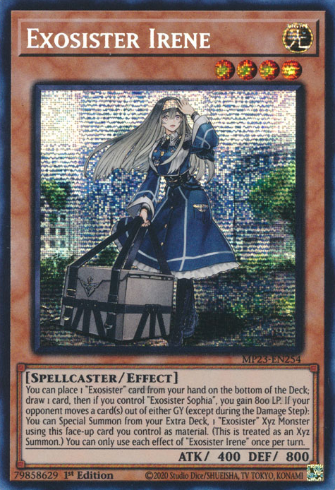 Exosister Irene [MP23-EN254] Prismatic Secret Rare | Tables and Towers