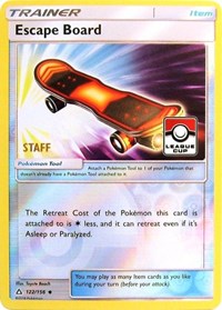 Escape Board (122/156) (League Promo Staff) [Sun & Moon: Ultra Prism] | Tables and Towers