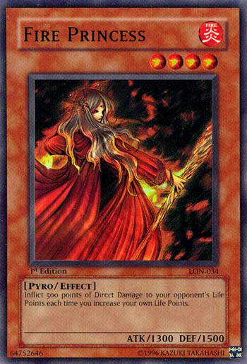 Fire Princess [LON-034] Super Rare | Tables and Towers