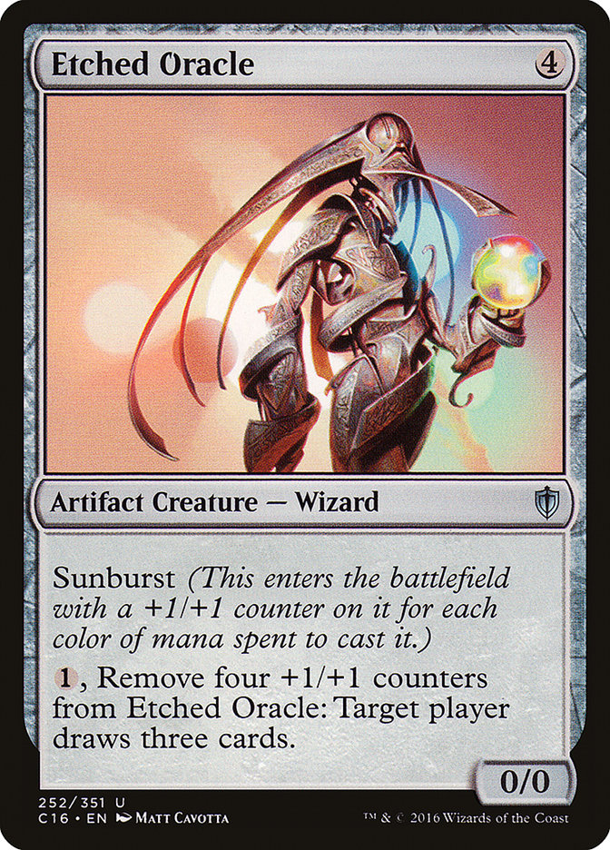 Etched Oracle [Commander 2016] | Tables and Towers