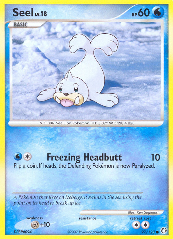 Seel (97/123) [Diamond & Pearl: Mysterious Treasures] | Tables and Towers