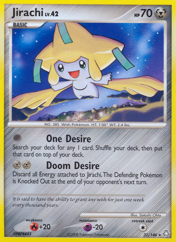 Jirachi (31/146) [Diamond & Pearl: Legends Awakened] | Tables and Towers