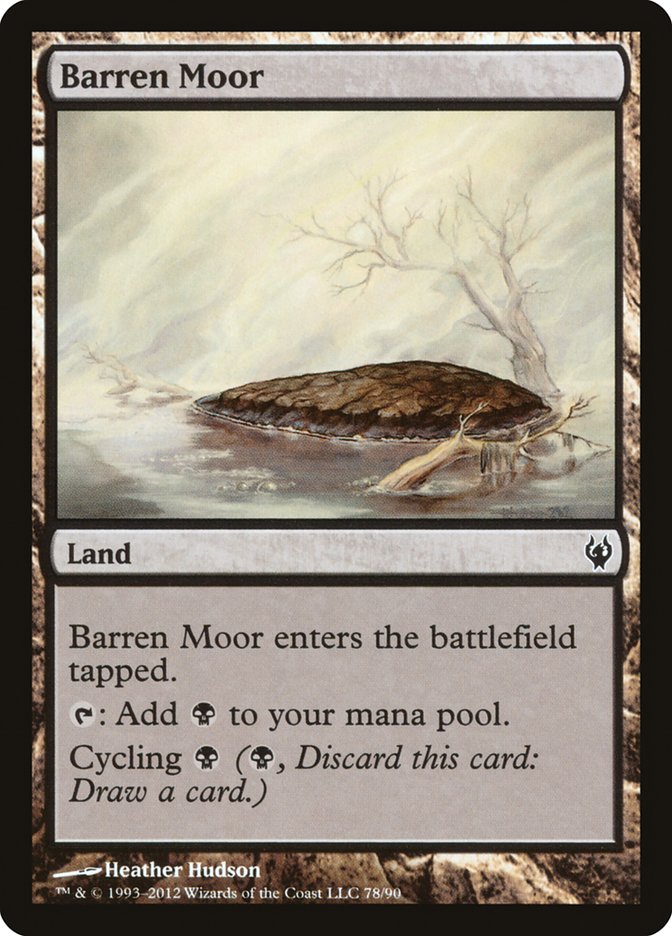 Barren Moor [Duel Decks: Izzet vs. Golgari] | Tables and Towers