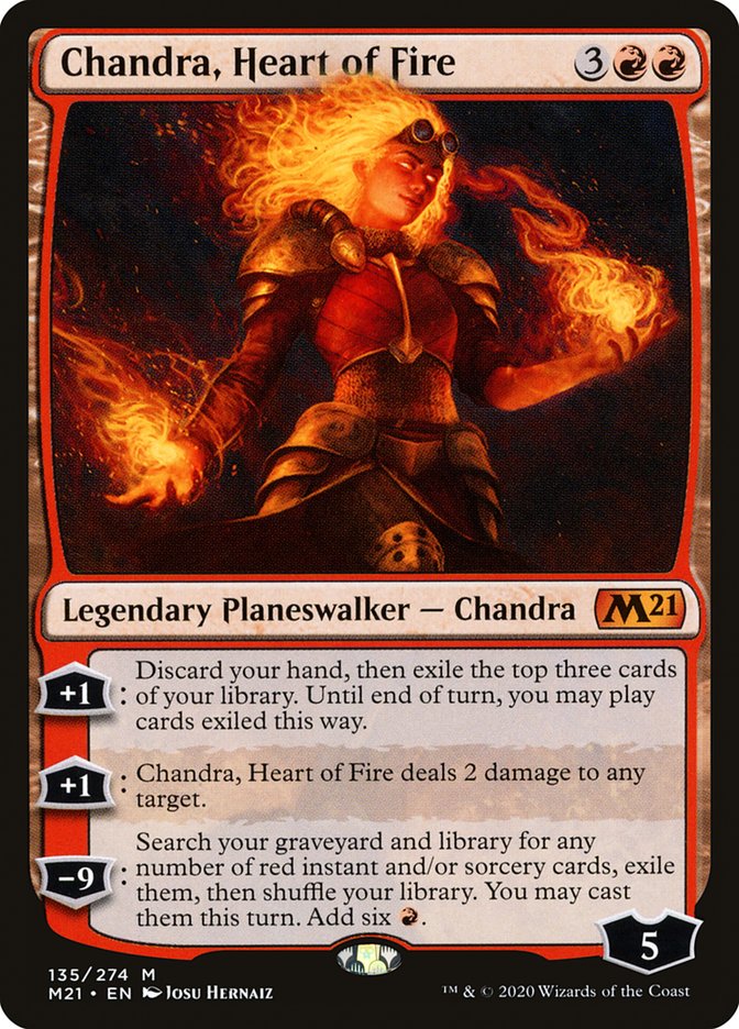 Chandra, Heart of Fire [Core Set 2021] | Tables and Towers