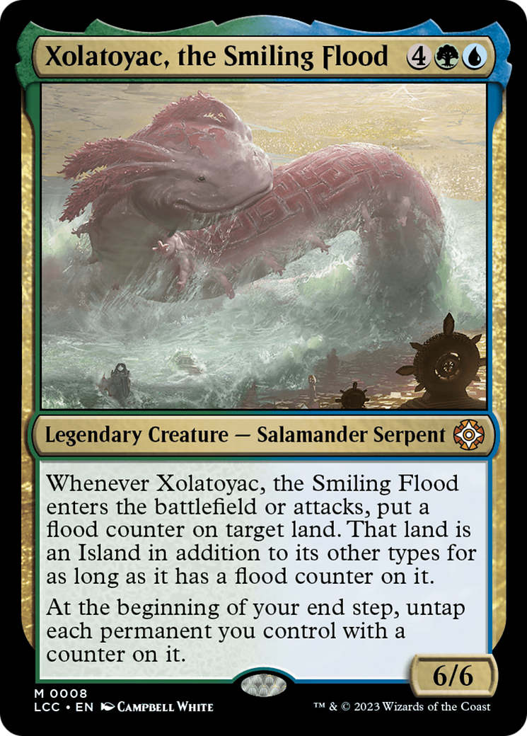 Xolatoyac, the Smiling Flood [The Lost Caverns of Ixalan Commander] | Tables and Towers