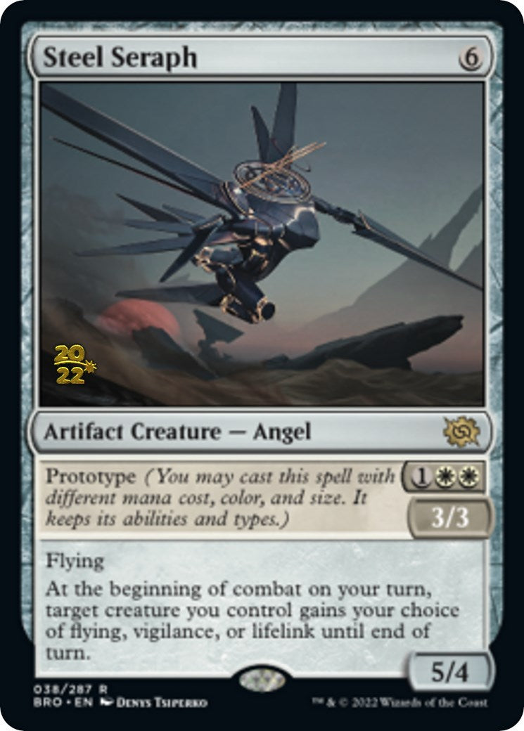 Steel Seraph [The Brothers' War Prerelease Promos] | Tables and Towers