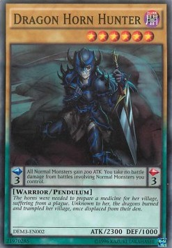 Dragon Horn Hunter [DEM3-EN002] Common | Tables and Towers