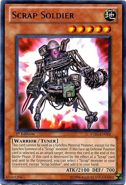 Scrap Soldier [STBL-EN024] Rare | Tables and Towers