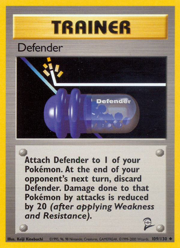 Defender (109/130) [Base Set 2] | Tables and Towers