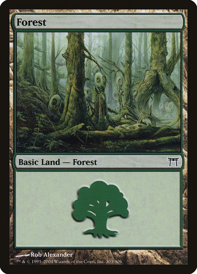 Forest (303) [Champions of Kamigawa] | Tables and Towers