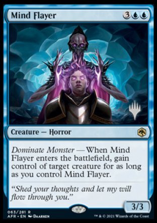 Mind Flayer (Promo Pack) [Dungeons & Dragons: Adventures in the Forgotten Realms Promos] | Tables and Towers